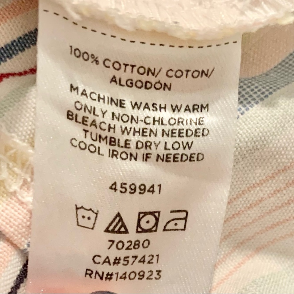 Loft Colored Striped Drawstring Running Shorts - image 8